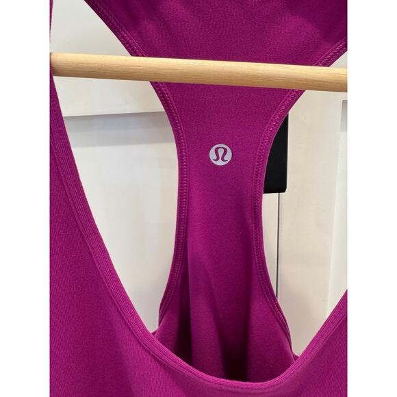 Lululemon Purple Racerback Tank Top – Size Large (No Size Tag) - Picture 3 of 5